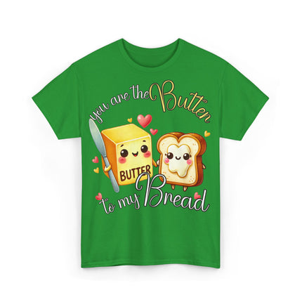 Schwere Baumwolle, Unisex T-Shirt - Butter und Brot