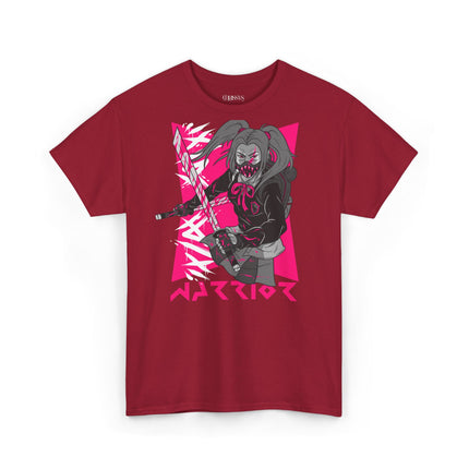 Anime-Style T-Shirt – Female Warrior Unisex Tee