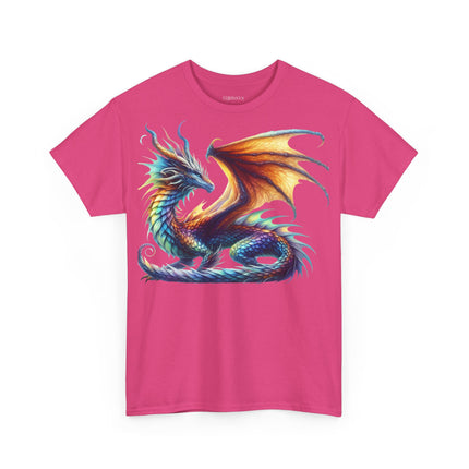 Drachen T-Shirt – Geheimnisvoll, Magisch & Farbenprächtig (Unisex Heavy Cotton)