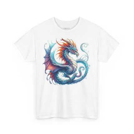 Drachen T-Shirt – Geheimnisvoll, Magisch & Farbenfroh (Unisex Heavy Cotton)