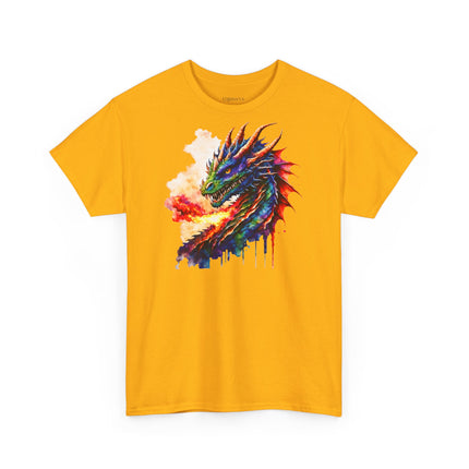 Fantasy-Drachen T-Shirt – Farbenstark & ausdrucksvoll