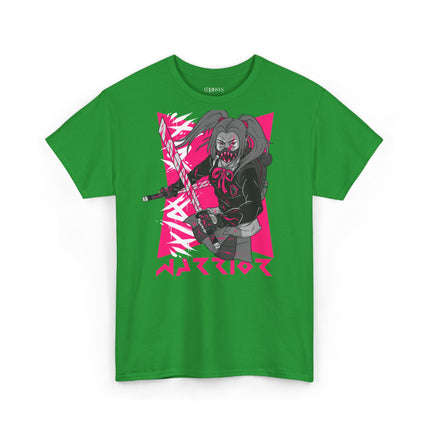 Anime-Style T-Shirt – Female Warrior Unisex Tee