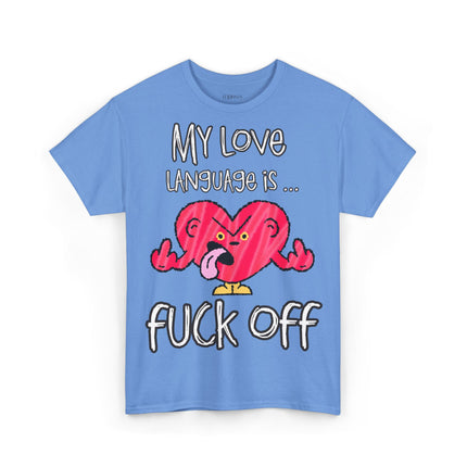 Schweres Baumwoll, Unisex T-Shirt – „Lass mich in Ruhe“