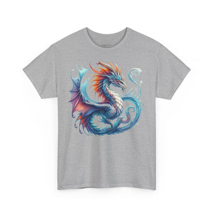 Drachen T-Shirt – Geheimnisvoll, Magisch & Farbenfroh (Unisex Heavy Cotton)