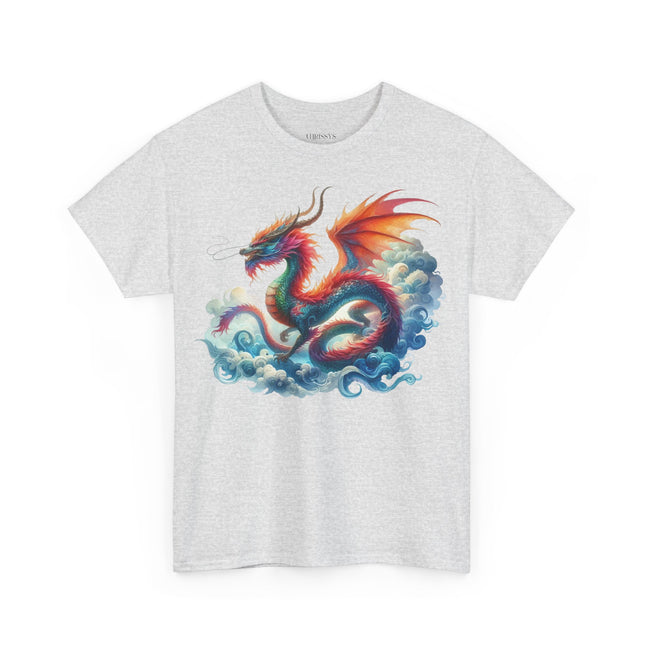 Mystisches Drachen T-Shirt – Farbenfroh & Ausdrucksstark (Unisex)