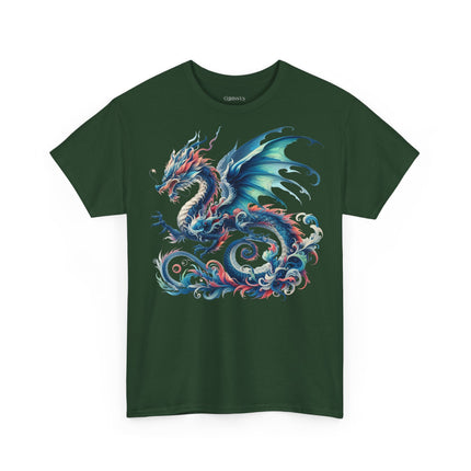 Drachen T-Shirt – Geheimnisvoll, Farbenprächtig & Ausdrucksstark (Unisex)