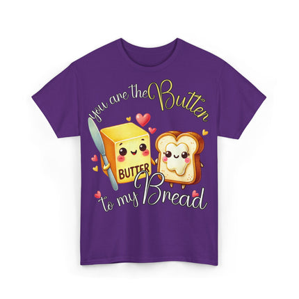 Schwere Baumwolle, Unisex T-Shirt - Butter und Brot