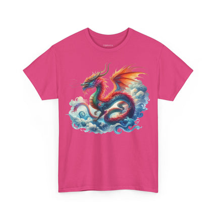 Mystisches Drachen T-Shirt – Farbenfroh & Ausdrucksstark (Unisex)