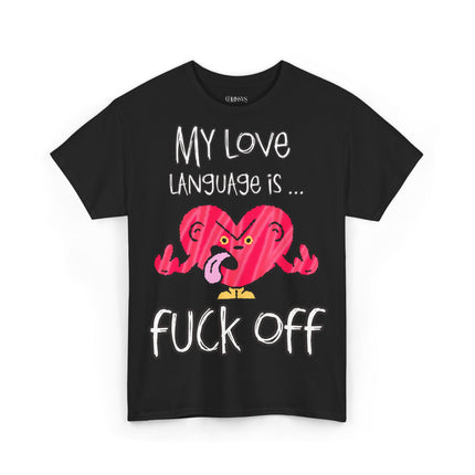 Schweres Baumwoll, Unisex T-Shirt – „Lass mich in Ruhe“