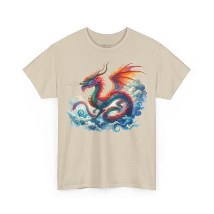 Mystisches Drachen T-Shirt – Farbenfroh & Ausdrucksstark (Unisex)