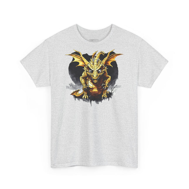 Bunter Drachen-Print – Unisex T-Shirt für Fantasie und Ausdruck