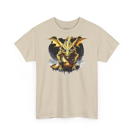 Bunter Drachen-Print – Unisex T-Shirt für Fantasie und Ausdruck