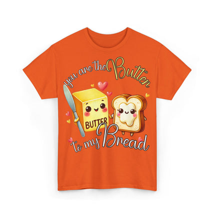Schwere Baumwolle, Unisex T-Shirt - Butter und Brot