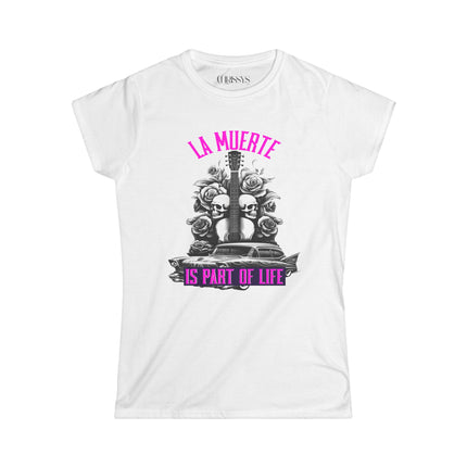 Ethno, Damen T-Shirt - La Muerte is part of Life