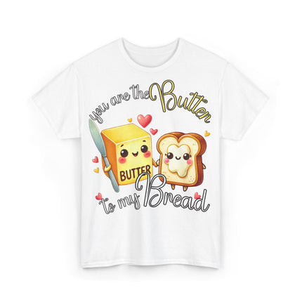 Schwere Baumwolle, Unisex T-Shirt - Butter und Brot