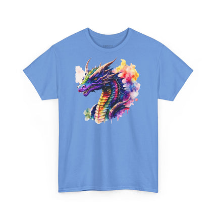 Drachenpower im Fantasie-Look – Buntes Unisex T-Shirt