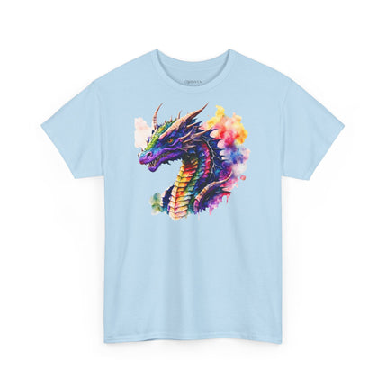 Drachenpower im Fantasie-Look – Buntes Unisex T-Shirt