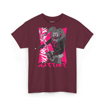 Anime-Style T-Shirt – Female Warrior Unisex Tee
