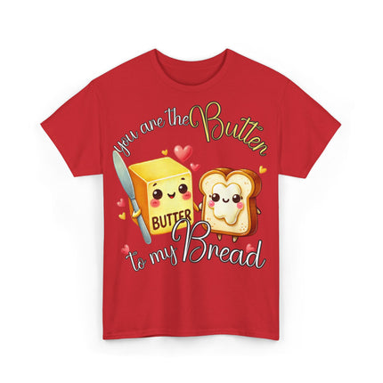 Schwere Baumwolle, Unisex T-Shirt - Butter und Brot