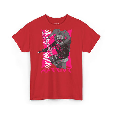 Anime-Style T-Shirt – Female Warrior Unisex Tee