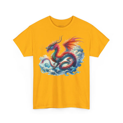 Mystisches Drachen T-Shirt – Farbenfroh & Ausdrucksstark (Unisex)