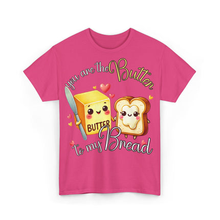 Schwere Baumwolle, Unisex T-Shirt - Butter und Brot