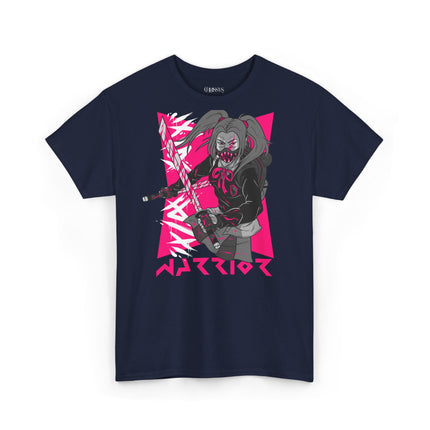 Anime-Style T-Shirt – Female Warrior Unisex Tee