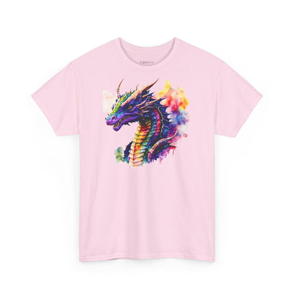 Drachenpower im Fantasie-Look – Buntes Unisex T-Shirt