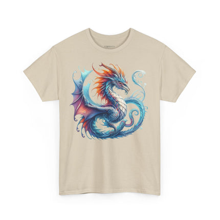 Drachen T-Shirt – Geheimnisvoll, Magisch & Farbenfroh (Unisex Heavy Cotton)