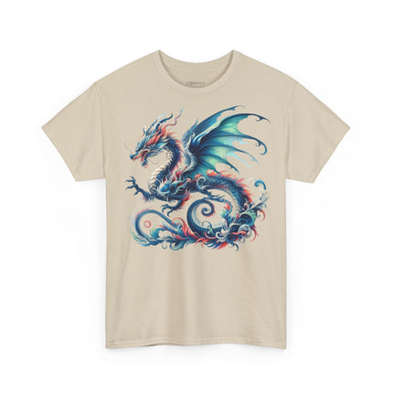 Drachen T-Shirt – Geheimnisvoll, Farbenprächtig & Ausdrucksstark (Unisex)