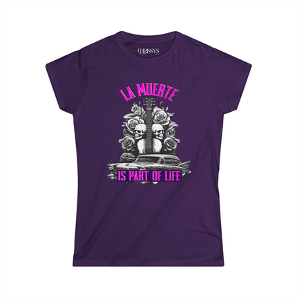 Ethno, Damen T-Shirt - La Muerte is part of Life