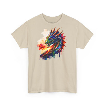 Fantasy-Drachen T-Shirt – Farbenstark & ausdrucksvoll