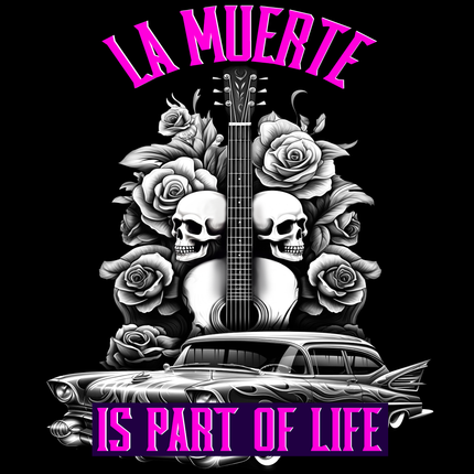 Ethno, Damen T-Shirt - La Muerte is part of Life