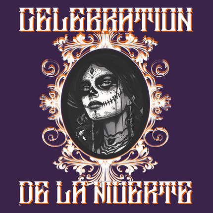 Ethno, Damen T-Shirt - Celebration De La Muerte