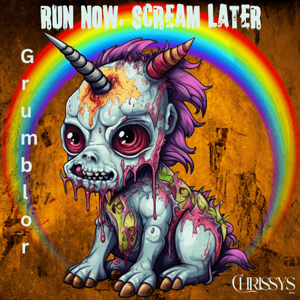 Zombiecorn-Universe „Grumblor“  Unisex T-Shirt