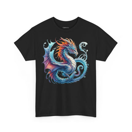 Drachen T-Shirt – Geheimnisvoll, Magisch & Farbenfroh (Unisex Heavy Cotton)