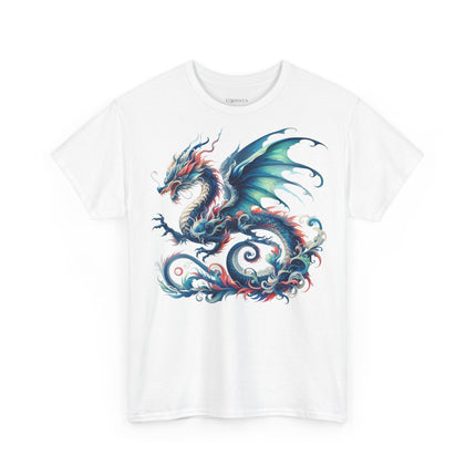 Drachen T-Shirt – Geheimnisvoll, Farbenprächtig & Ausdrucksstark (Unisex)