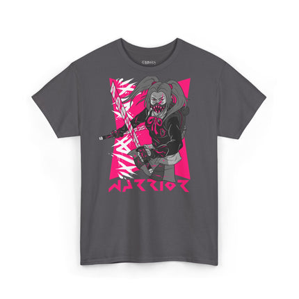 Anime-Style T-Shirt – Female Warrior Unisex Tee