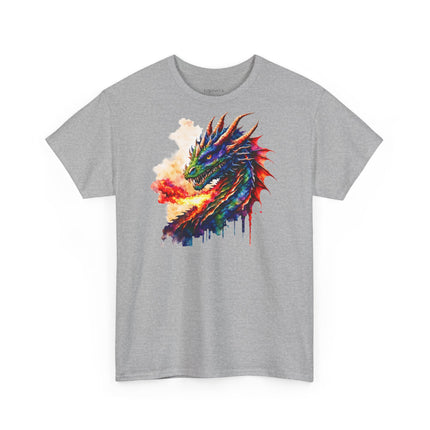 Fantasy-Drachen T-Shirt – Farbenstark & ausdrucksvoll