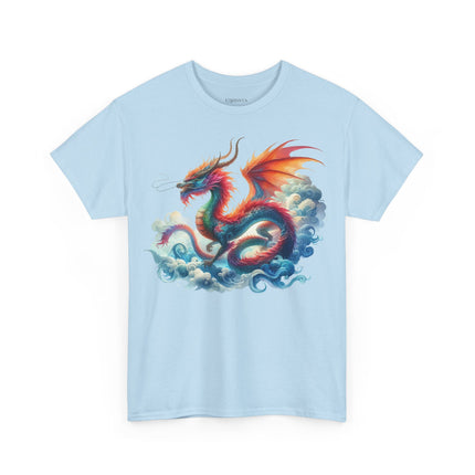 Mystisches Drachen T-Shirt – Farbenfroh & Ausdrucksstark (Unisex)