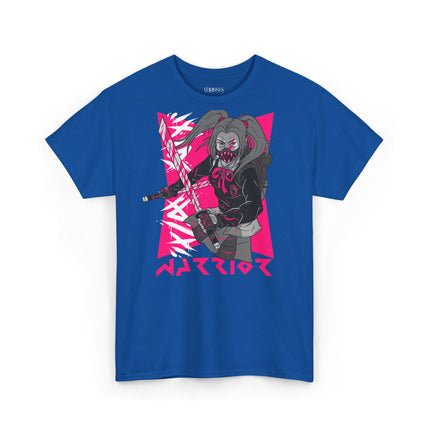 Anime-Style T-Shirt – Female Warrior Unisex Tee