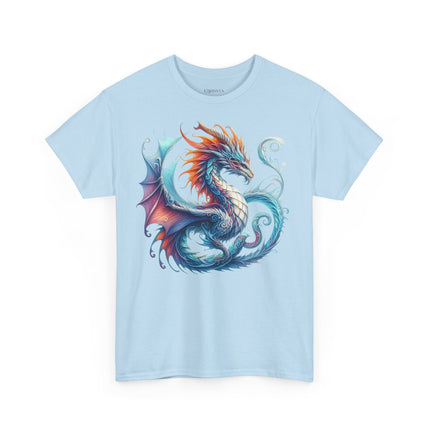 Drachen T-Shirt – Geheimnisvoll, Magisch & Farbenfroh (Unisex Heavy Cotton)