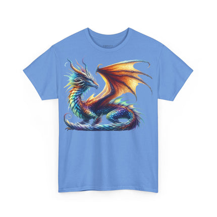 Drachen T-Shirt – Geheimnisvoll, Magisch & Farbenprächtig (Unisex Heavy Cotton)