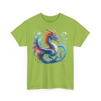 Drachen T-Shirt – Geheimnisvoll, Magisch & Farbenfroh (Unisex Heavy Cotton)