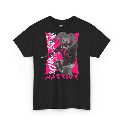 Anime-Style T-Shirt – Female Warrior Unisex Tee