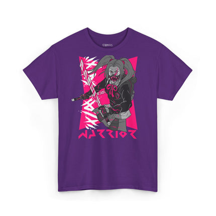 Anime-Style T-Shirt – Female Warrior Unisex Tee