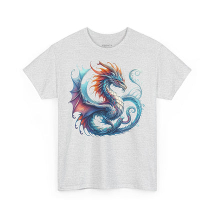 Drachen T-Shirt – Geheimnisvoll, Magisch & Farbenfroh (Unisex Heavy Cotton)