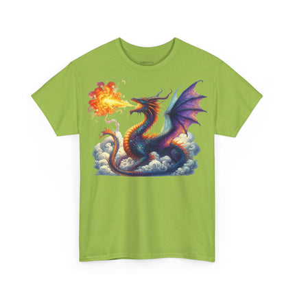 Drachen T-Shirt – Mystisch, Geheimnisvoll & Farbenprächtig, Unisex
