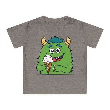 Baby T-Shirt – Süßes Monster-Eis für kleine Entdecker!