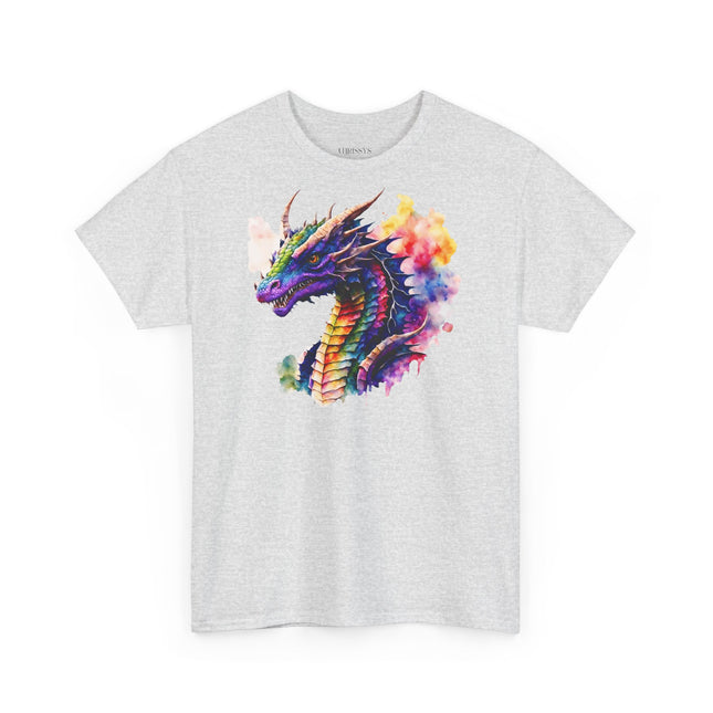 Drachenpower im Fantasie-Look – Buntes Unisex T-Shirt